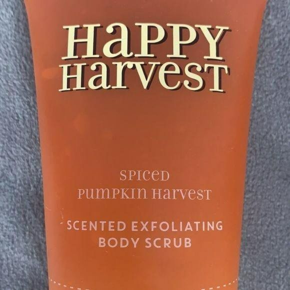 Simple Pleasures Happy Harvest Scented Body Scrub Lotion Lot of 2 - Picture 3 of 6